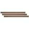 Ackland 1.03 in. T x 94 in. L x 2.23 in. W Hidden Hickory Luxury Vinyl Flooring Trim Over Lapping Stair Nose AKVTVHIHI-OSN - alternate 1